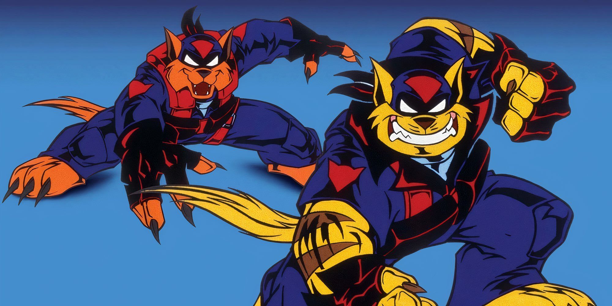 Razor and T-Bone from &lsquo;SWAT Kats: The Radical Squadron&rsquo;