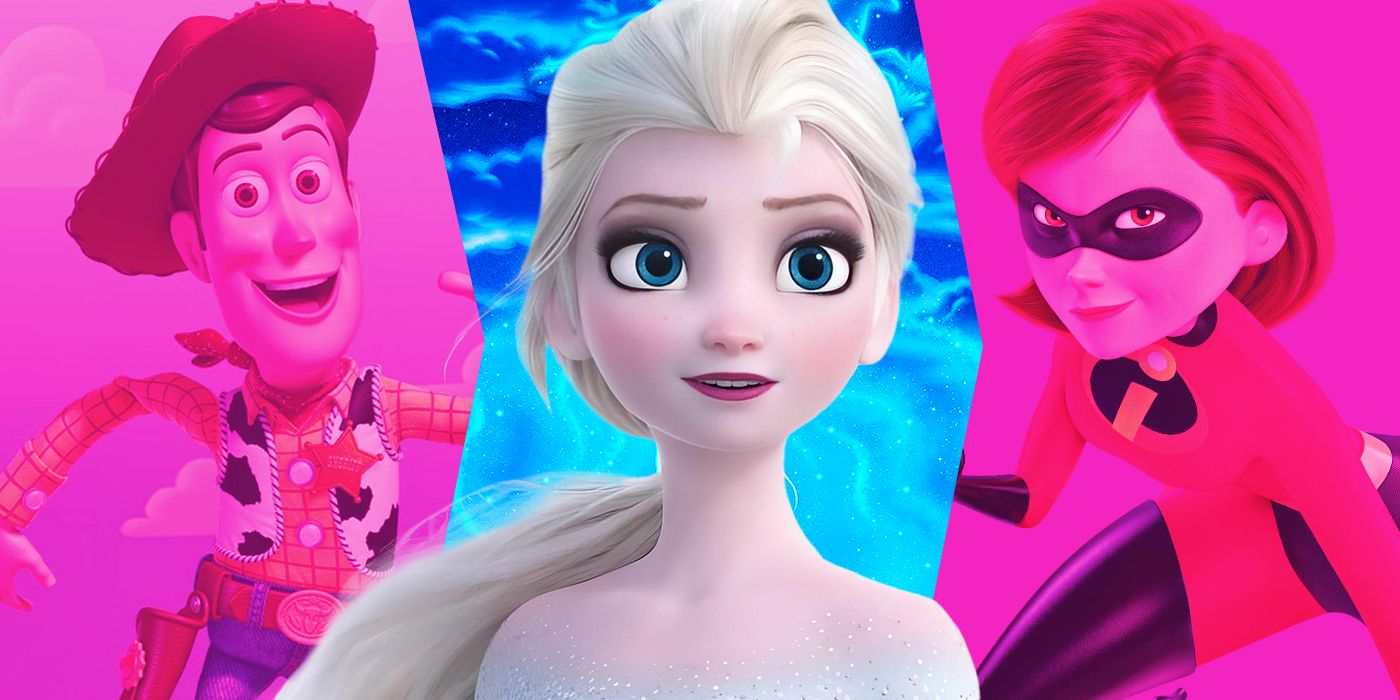 Custom image of Frozen, The Incredibles, and Toy Stories 