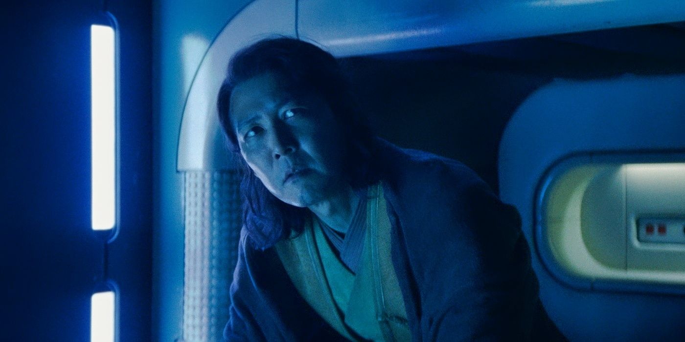 Lee Jung-jae as Master Sol looking concerned in The Acolyte