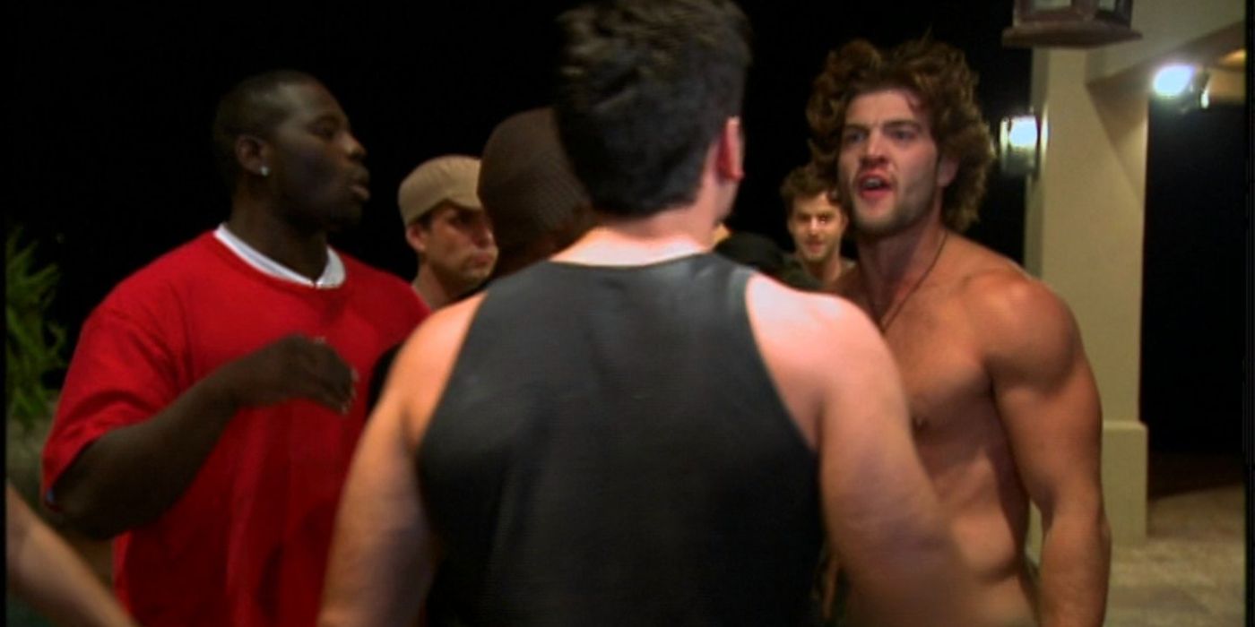 CT after punching Davis on 'The Challenge.'