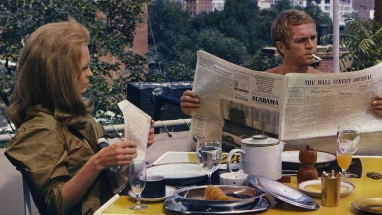 Steve McQueen como Thomas Crown em The Thomas Crown Affair (1968)