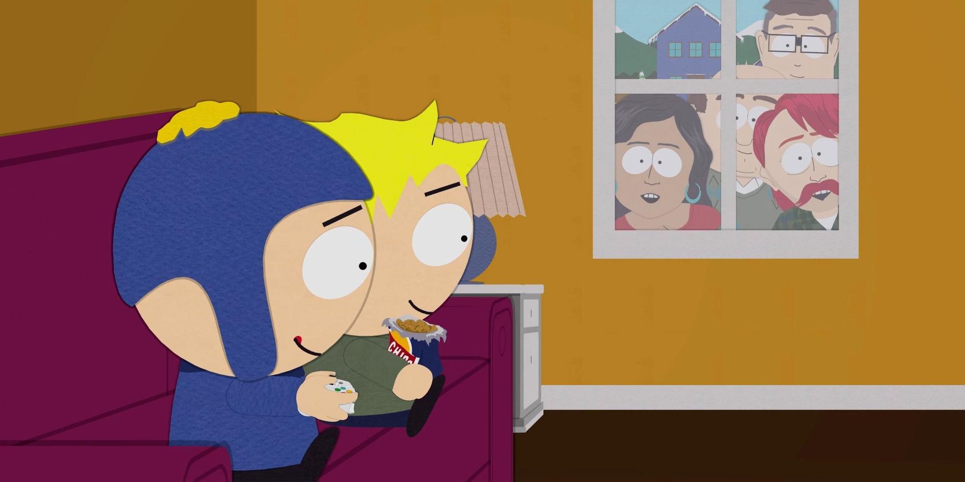 Tweek and Craig sitting in 'South Park' (1)