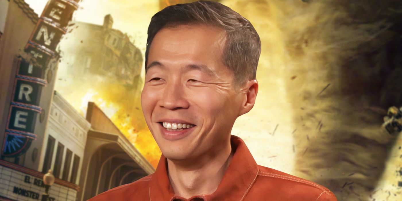 Custom image of Lee Isaac Chung smiling during an interview