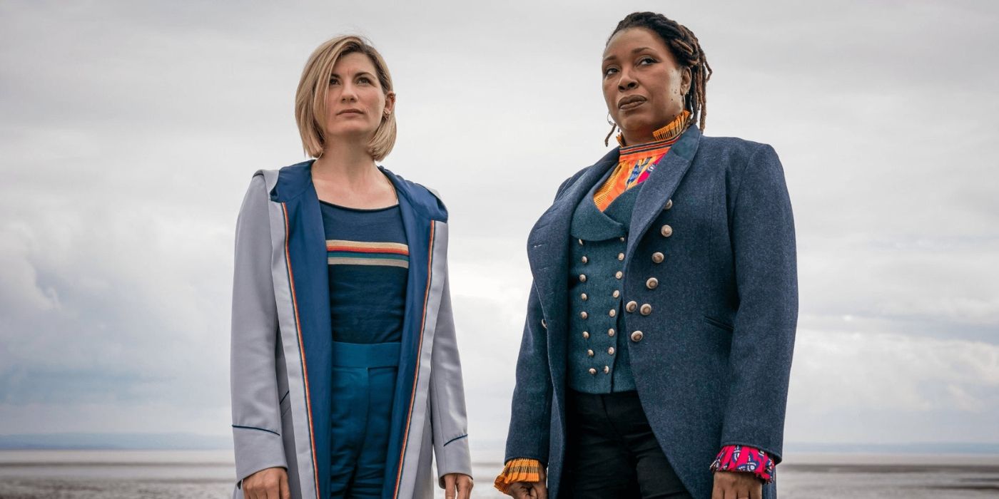 Jodie Whittaker and Jo Martin in Doctor Who