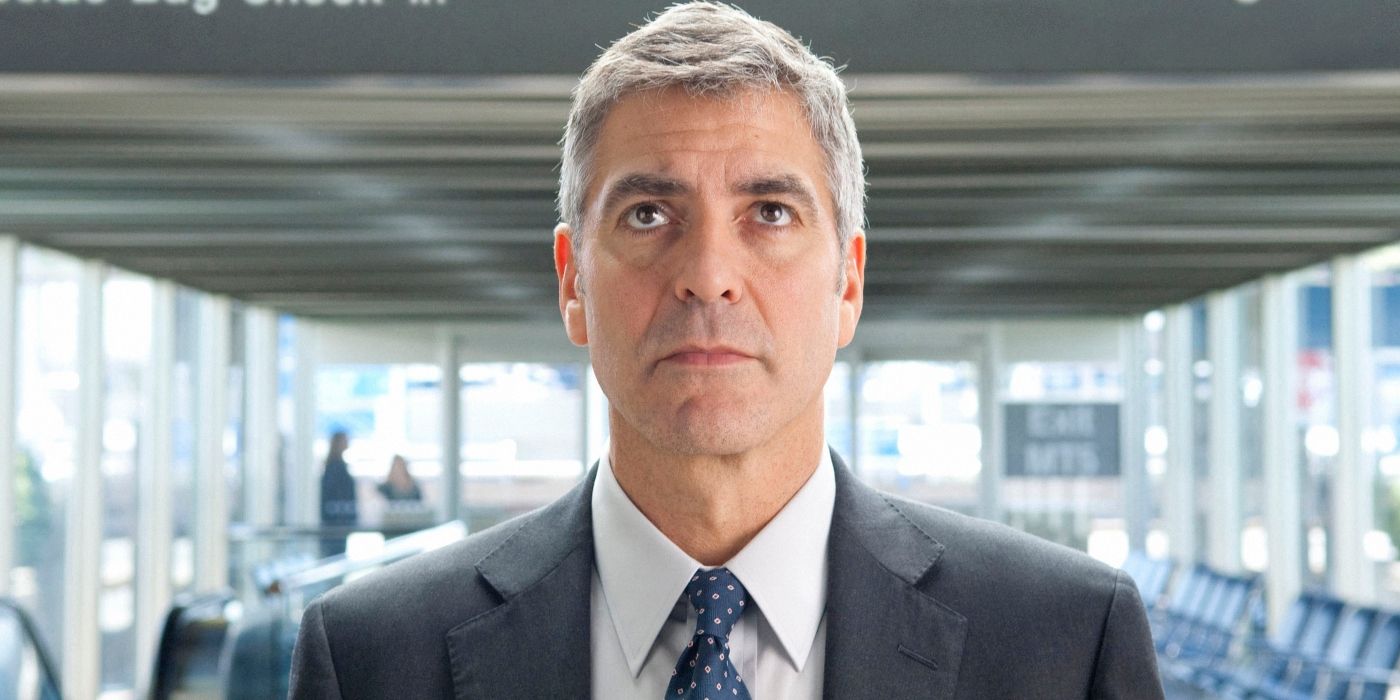 George Clooney as Ryan Bingham in Up in the Air
