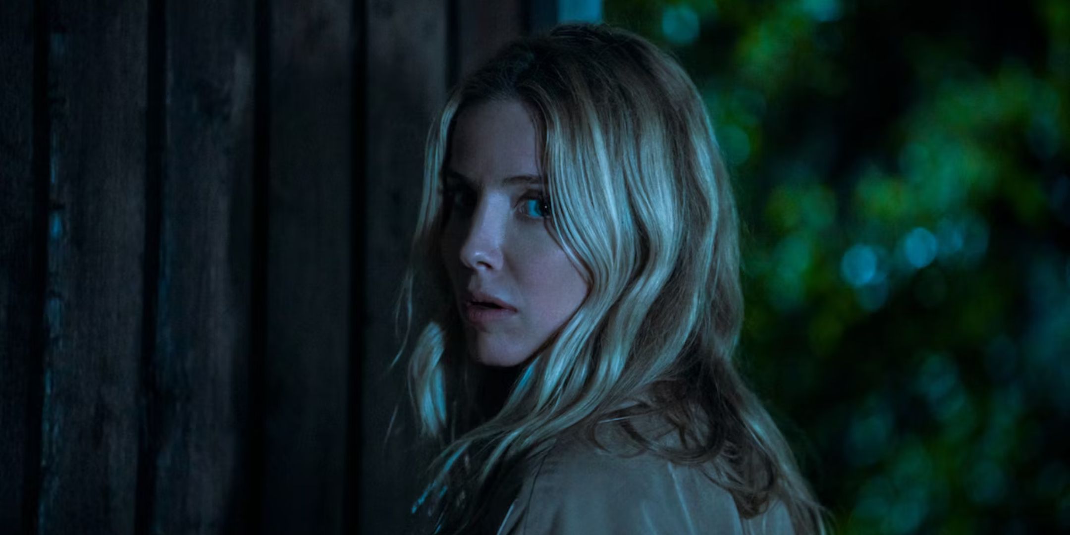 Annabelle Wallis as Elena in Vanished in the Night.