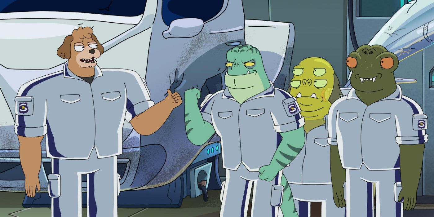 The Silvercops in Solar Opposites Season 5, Episode 5.