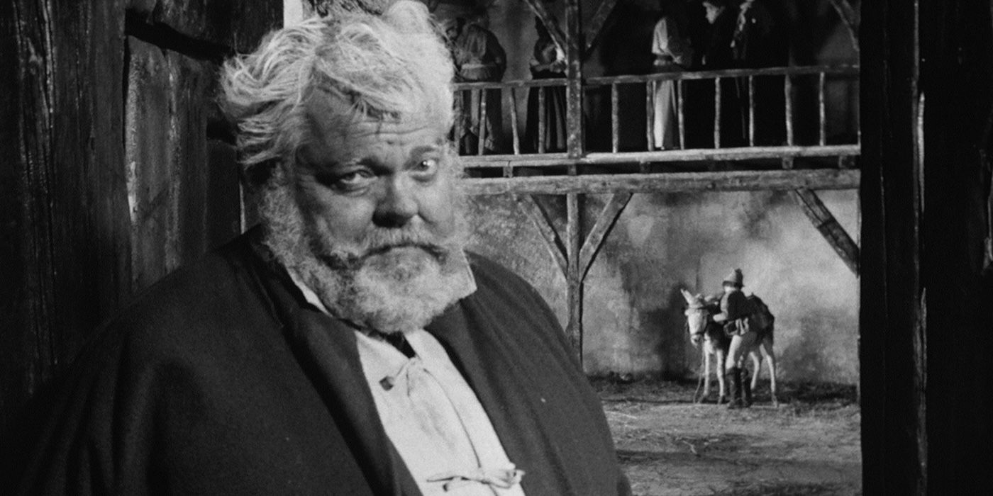 Orson Welles in Chimes at Midnight