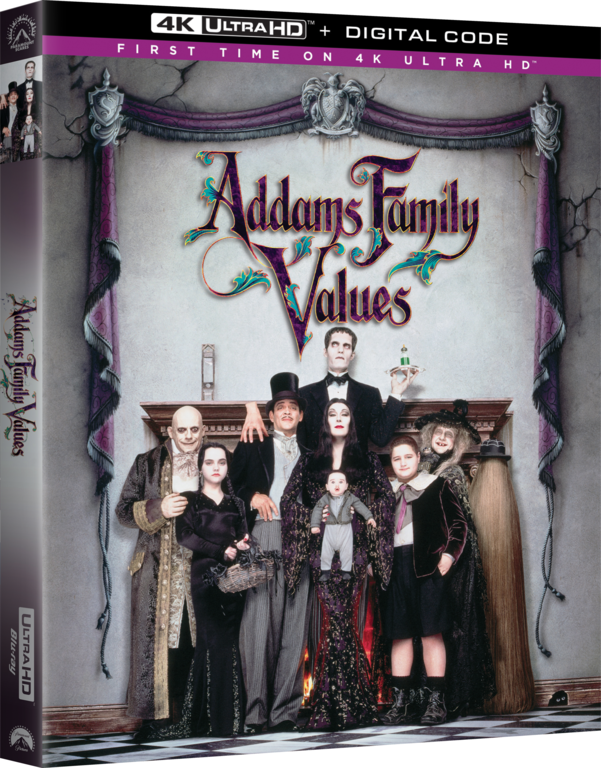 'The Addams Family Values' 4K Ultra HD Edition Sets Spooky Release Date