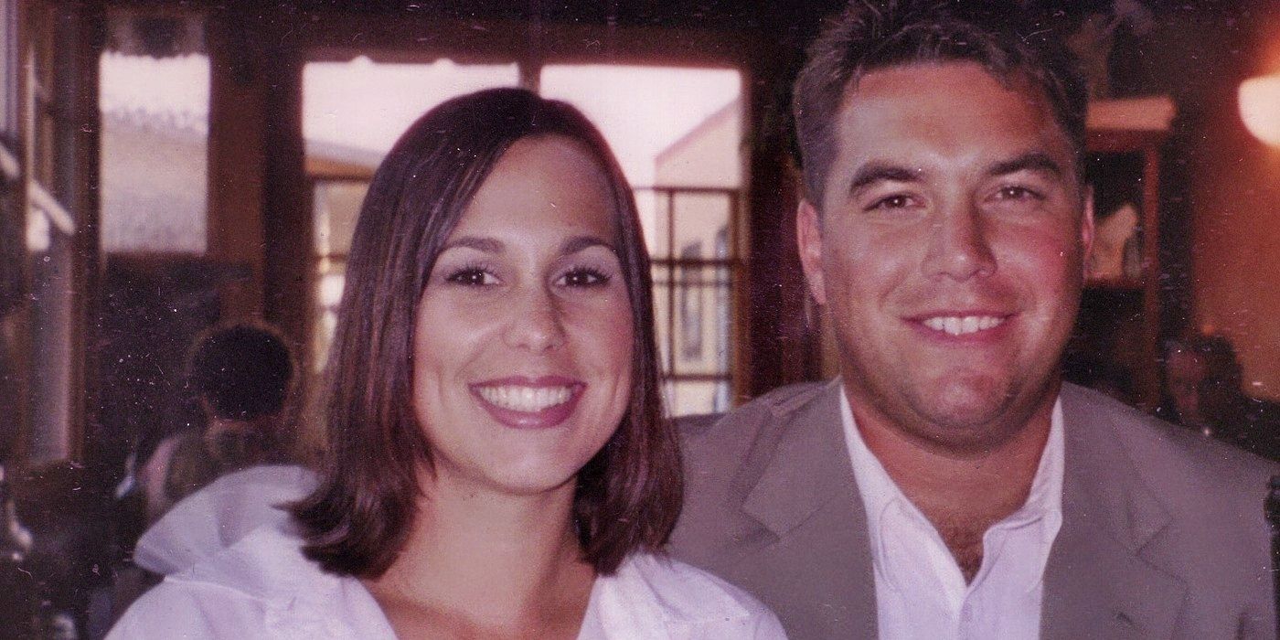 A still image of Scott and Laci Peterson from American Murder: Laci Peterson Episode 1