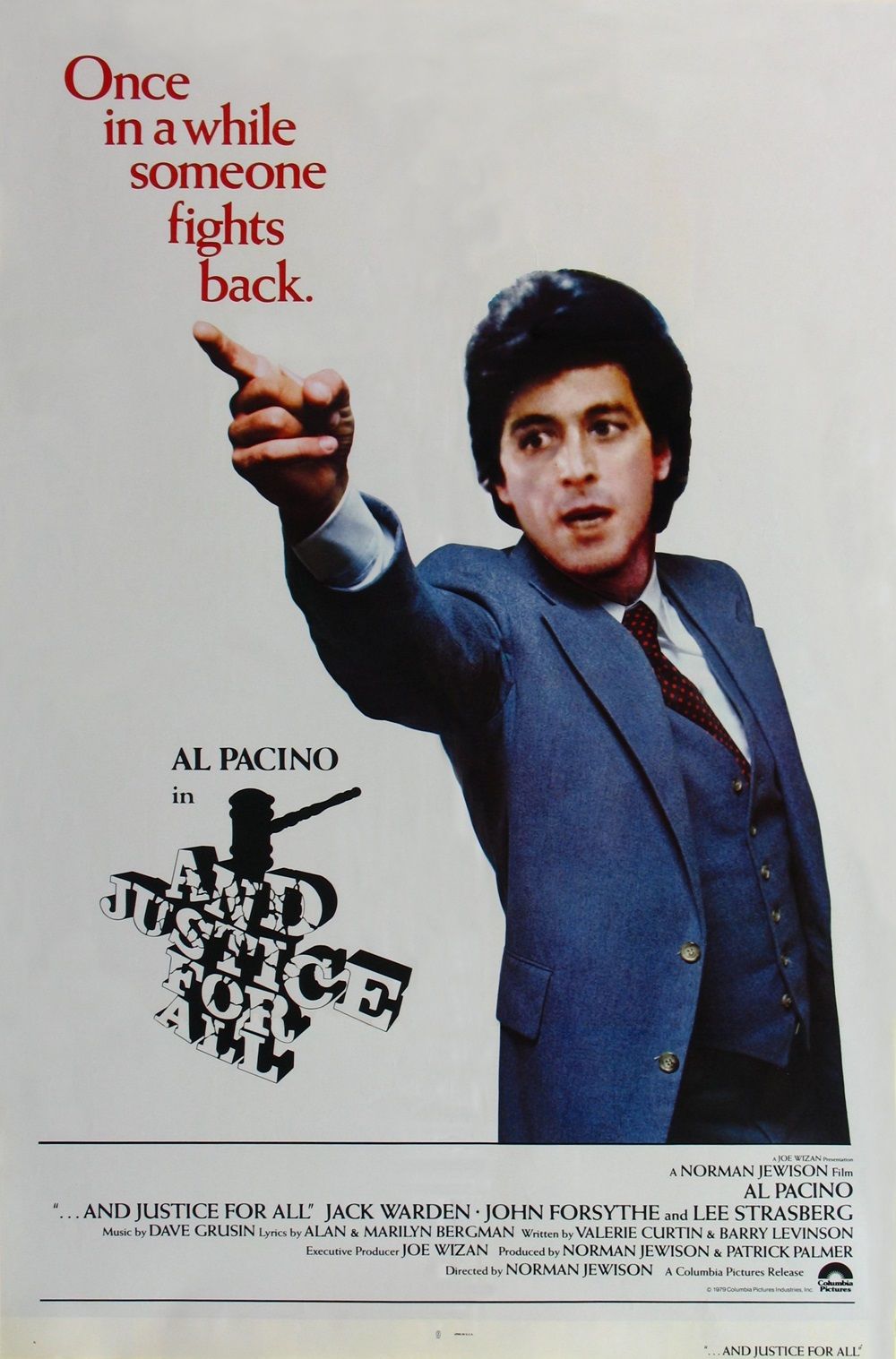 and justice for all poster