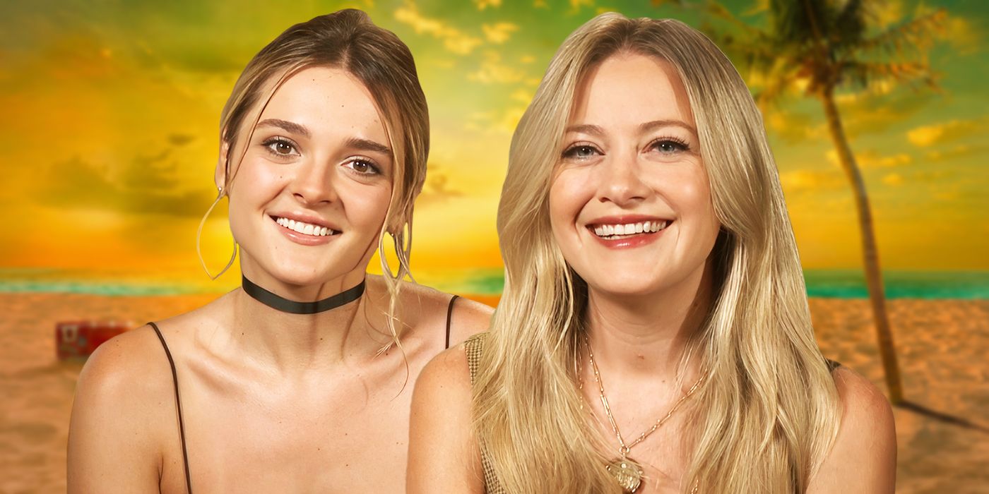 Custom image of Meredith Hagner and Charlotte Lawrence during an interview