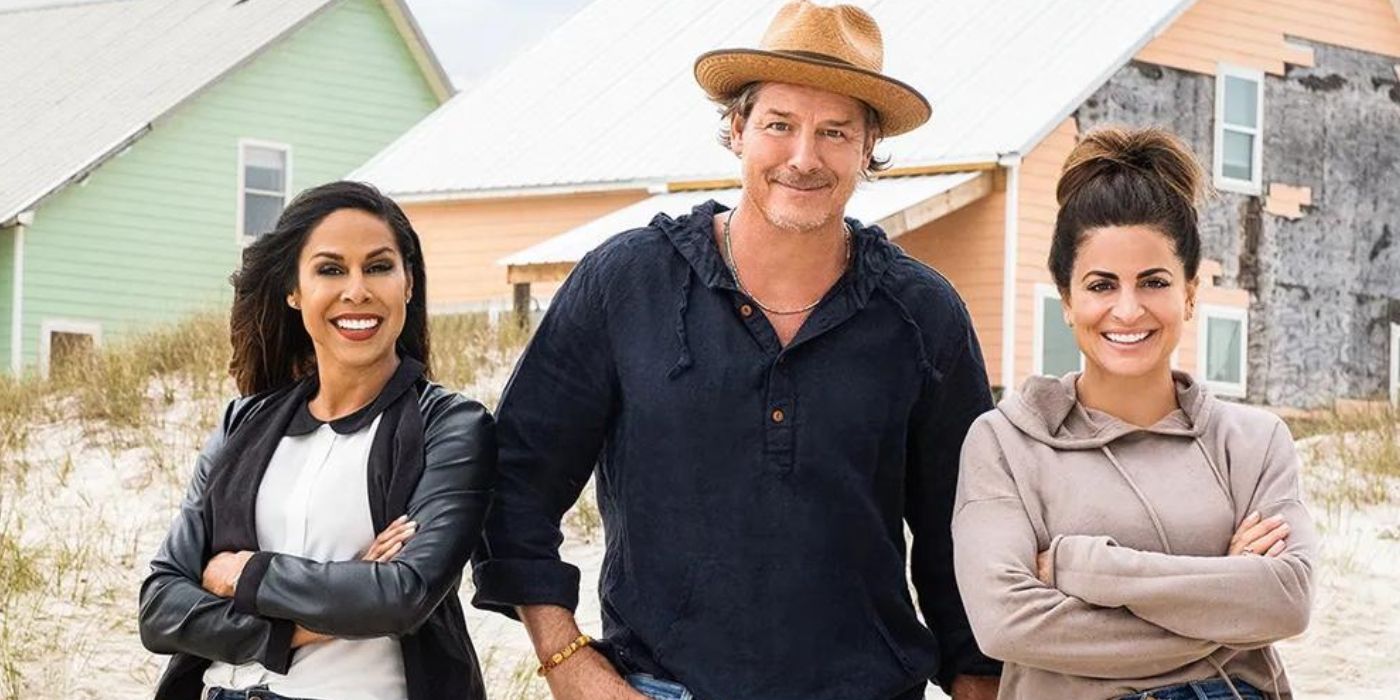 Taniya Nayak, Alison Victoria, and Ty Pennington lead 'Battle on the Beach.' 