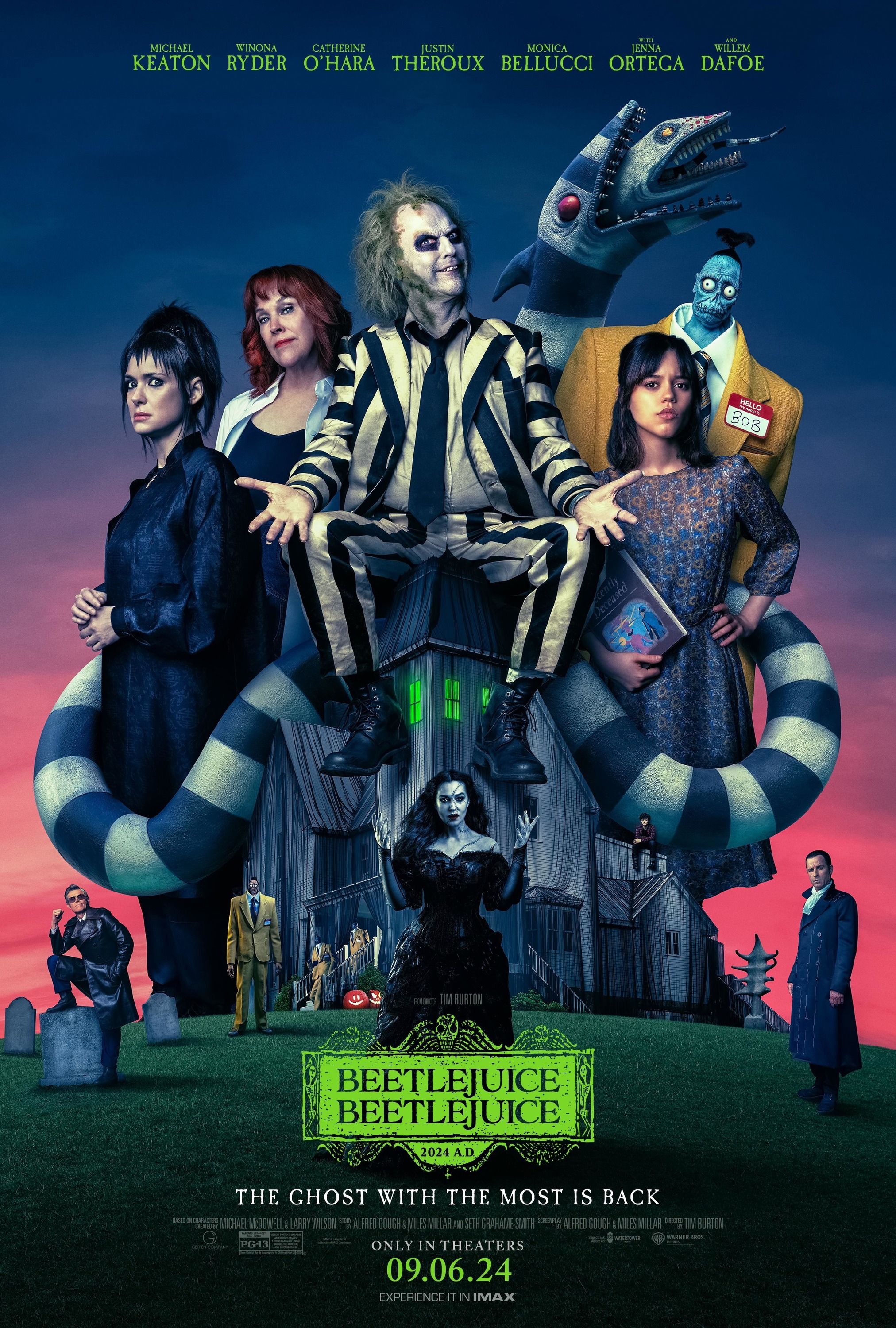 cartel de la película beetlejuice