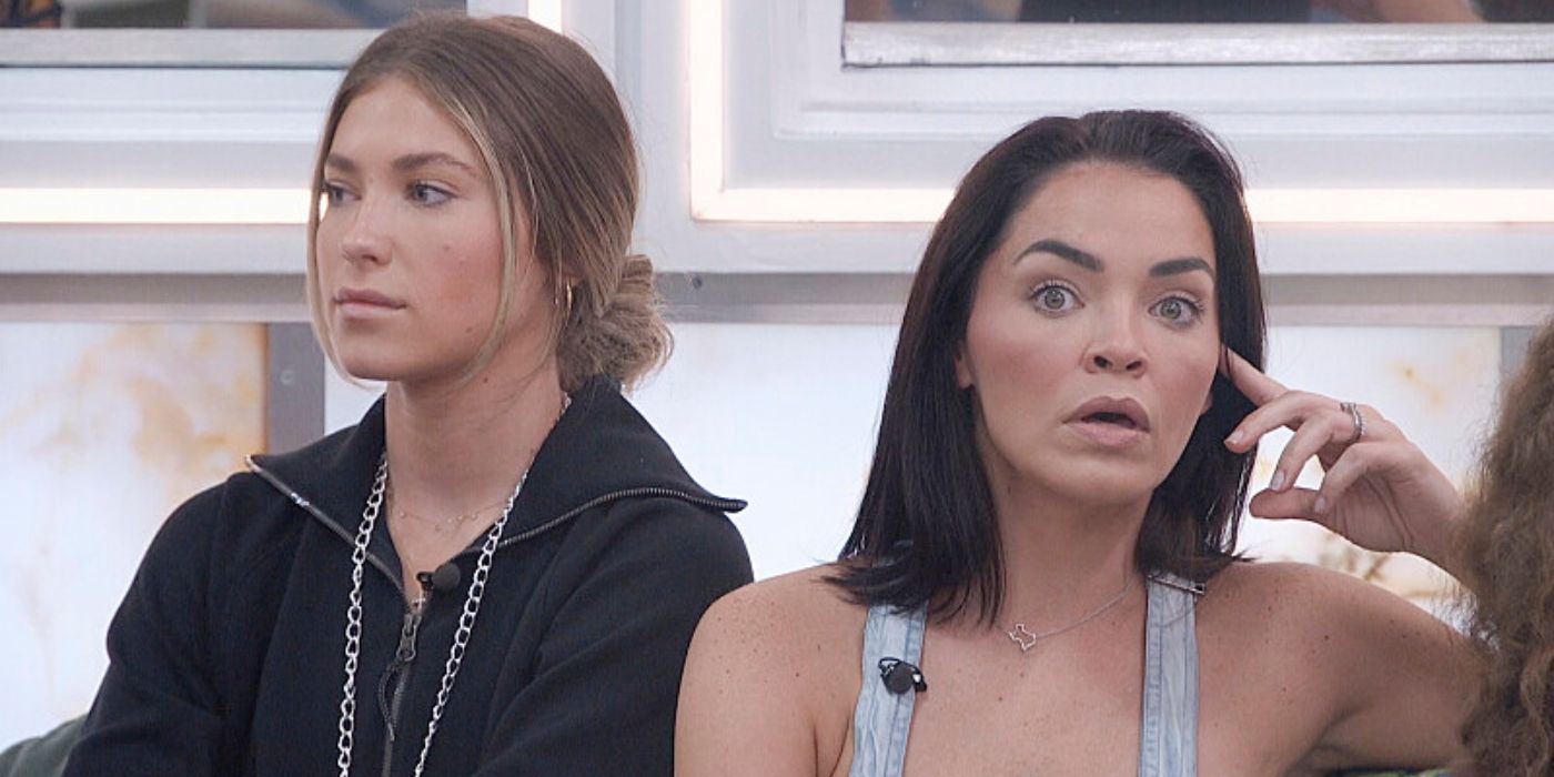 Makensy and Brooklyn are shocked on 'Big Brother 26.'