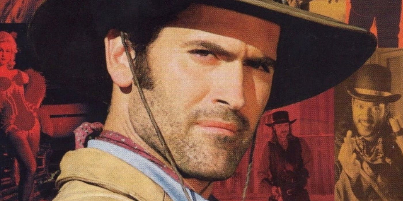 Bruce Campbell on the complete series cover for 'The Adventures of Brisco County, Jr.'