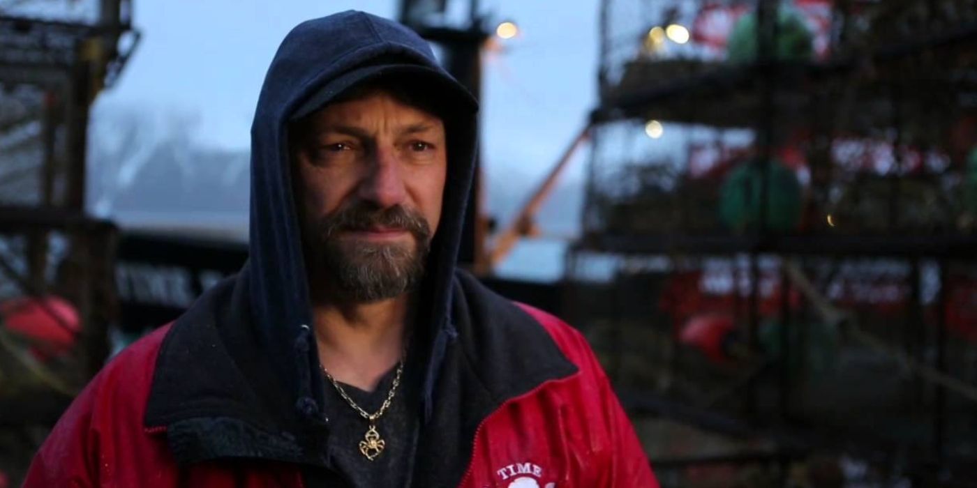 Jonathan Hillstrand on the deck of F/V Time Bandit on &lsquo;Deadliest Catch.'