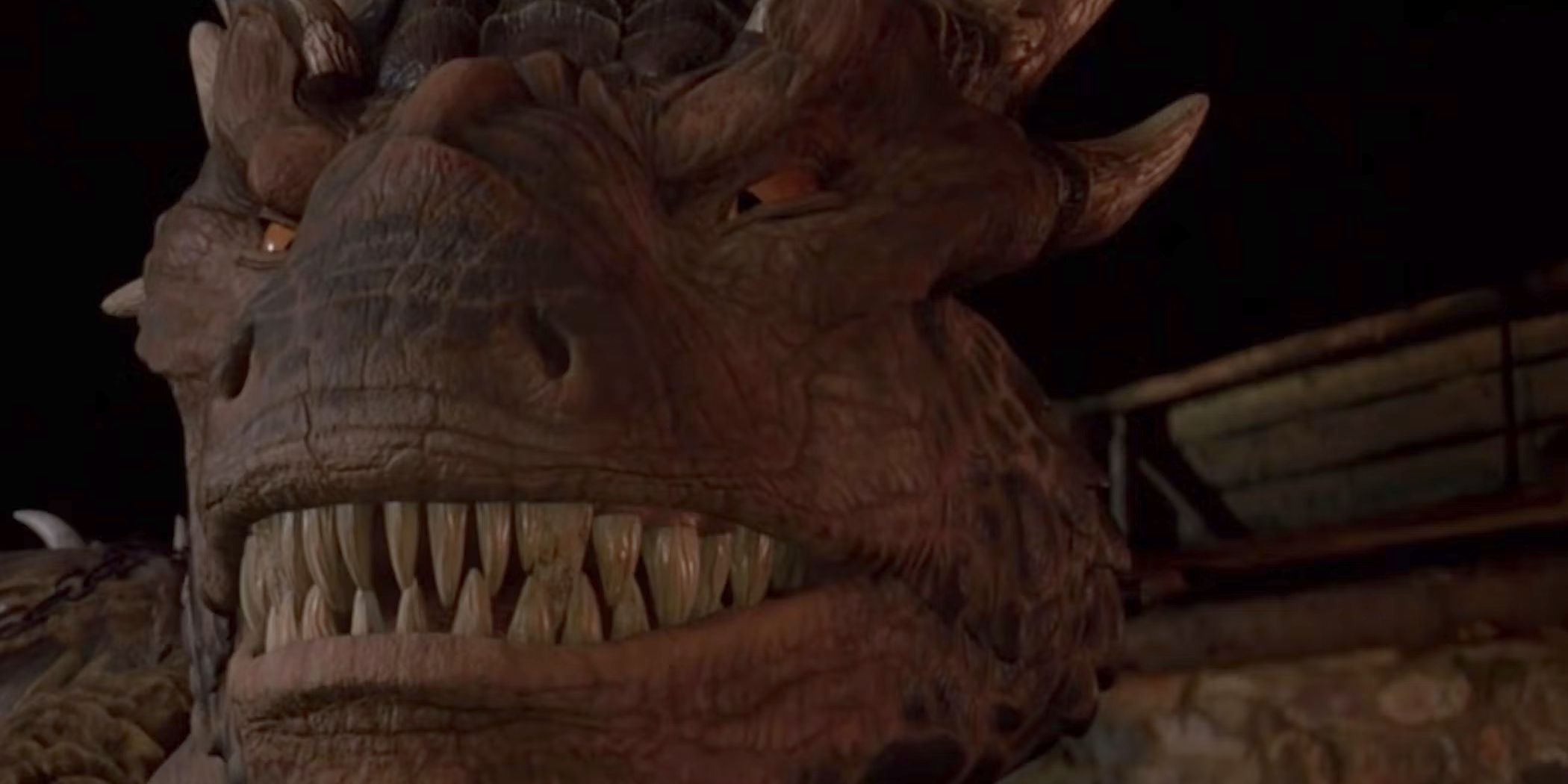 Dragonheart - CU Draco the dragon Grins