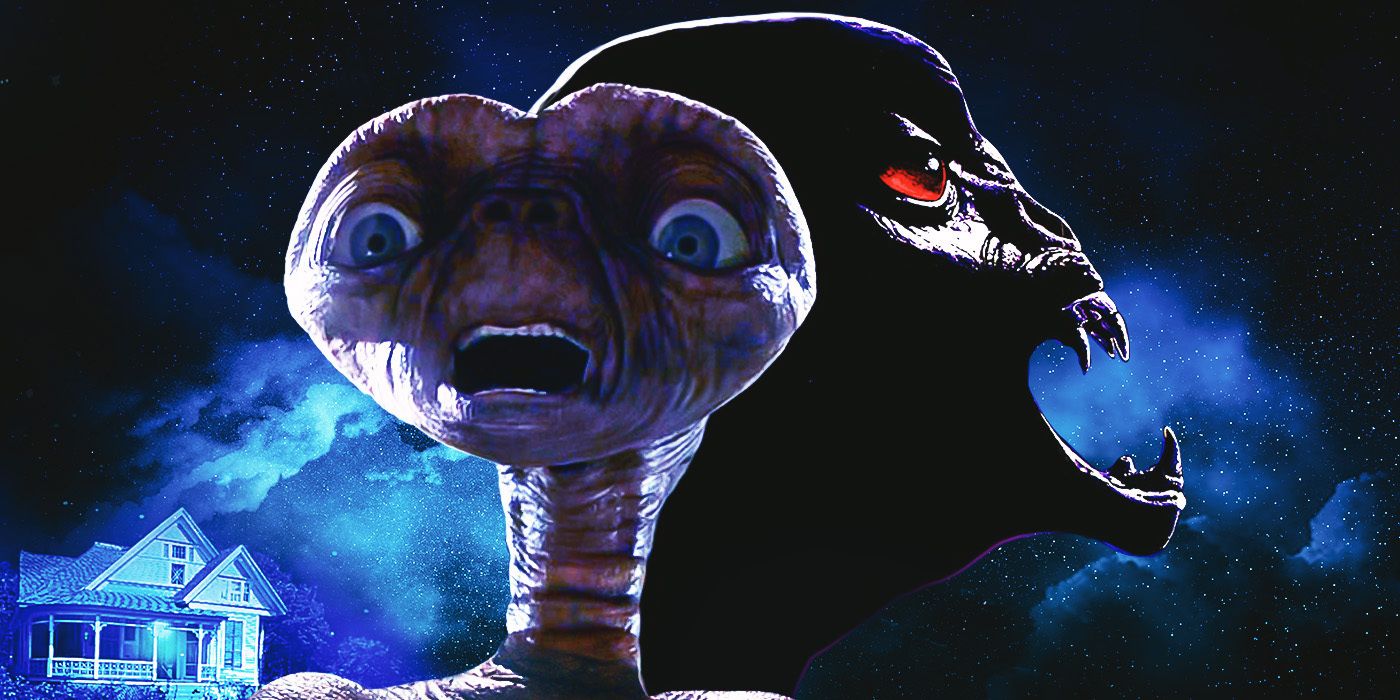 This creepy 80’s body horror was marketed as a scary version of ET.