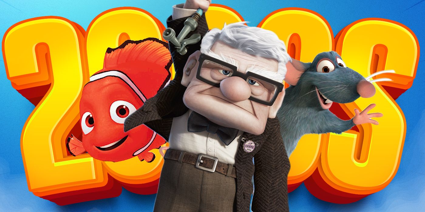 All 7 Pixar films from the 2000s, ranked