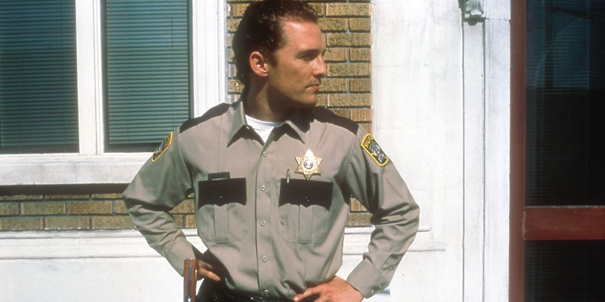 Matthew McConaughey as a County Sherriff in Frailty