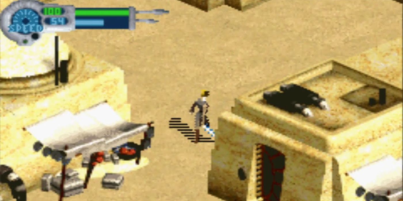 Gameplay of &lsquo;Star Wars - The New Droid Army&rsquo; for Game Boy Advance