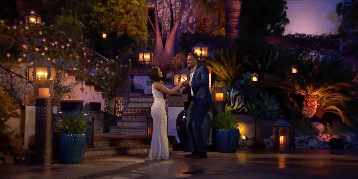 Grant Ellis and Jenn Tran in The Bachelorette