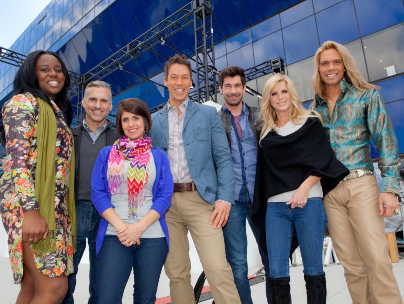 The contestants of HGTV Design Stars