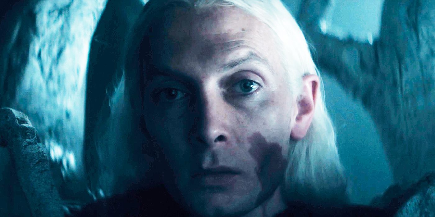 A close up of Bloodraven in House of the Dragon Season 2 Episode 8
