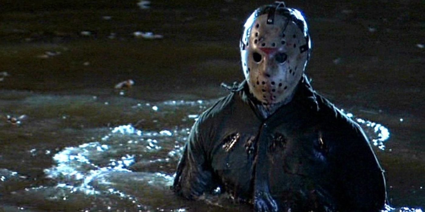 Jason Voorhees coming out of Camp Crystal Lake in &lsquo;Friday the 13th Part VI: Jason Lives&rsquo;
