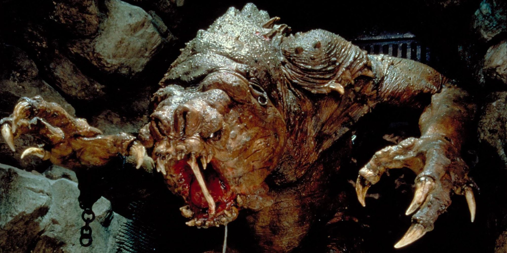 Jabba&rsquo;s Rancor in Star Wars- Episode VI - Return of the Jedi