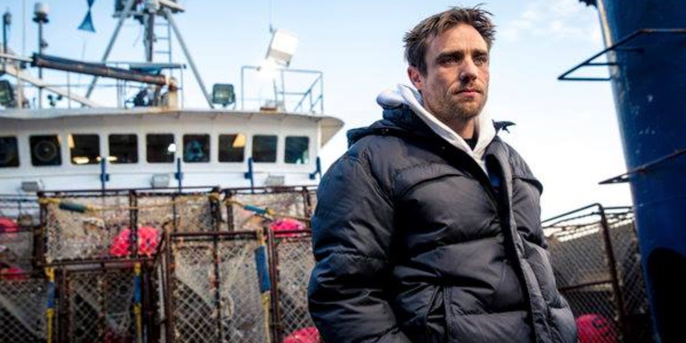 Jake Anderson on dock in Deadliest Catch