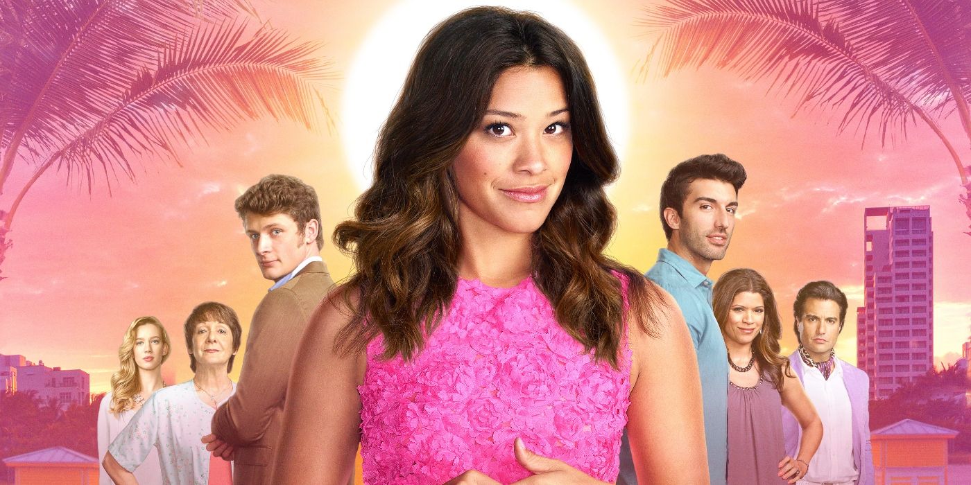 The cast of Jane the Virgin in a poster for Season 1