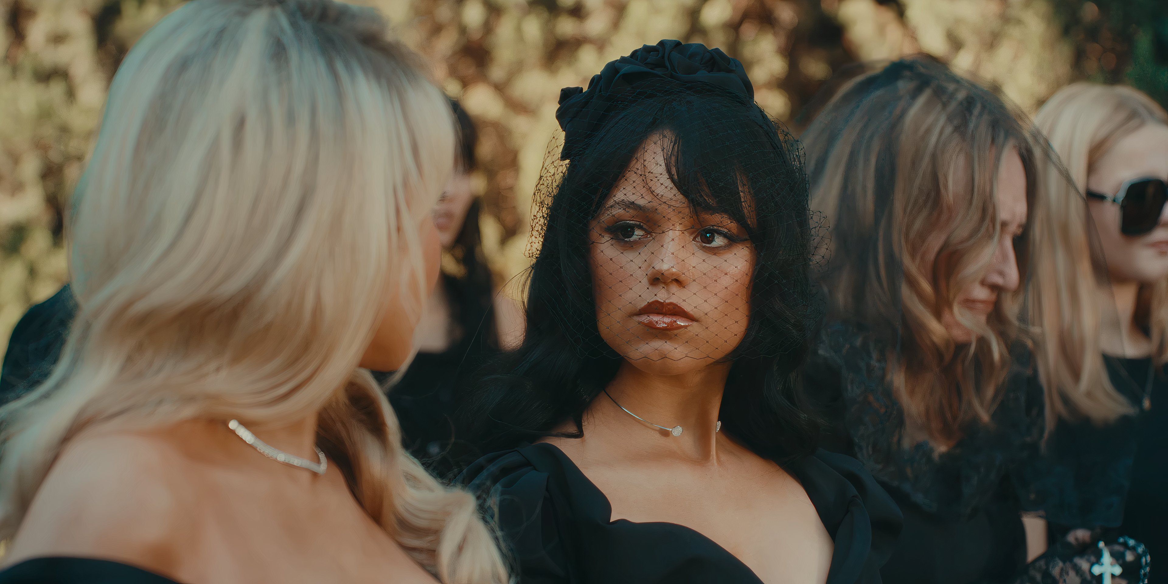 Death suits Jenna Ortega in the new Sabrina Carpenter video