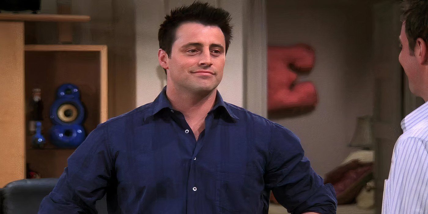 Joey Tribbiani and Chandler Bing having conversation in Friends