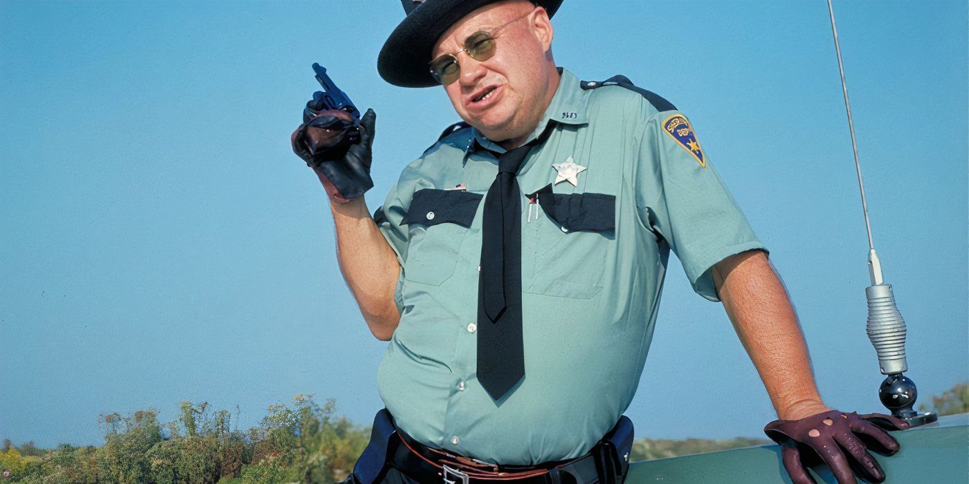 Clifton James as JW Pepper in 'Live and Let Die' 