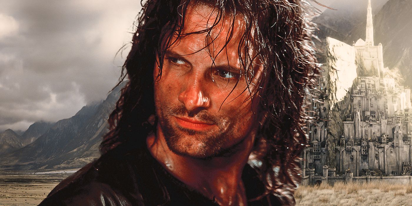 Custom image of Viggo Mortensen as Aragorn in Lord of the Rings