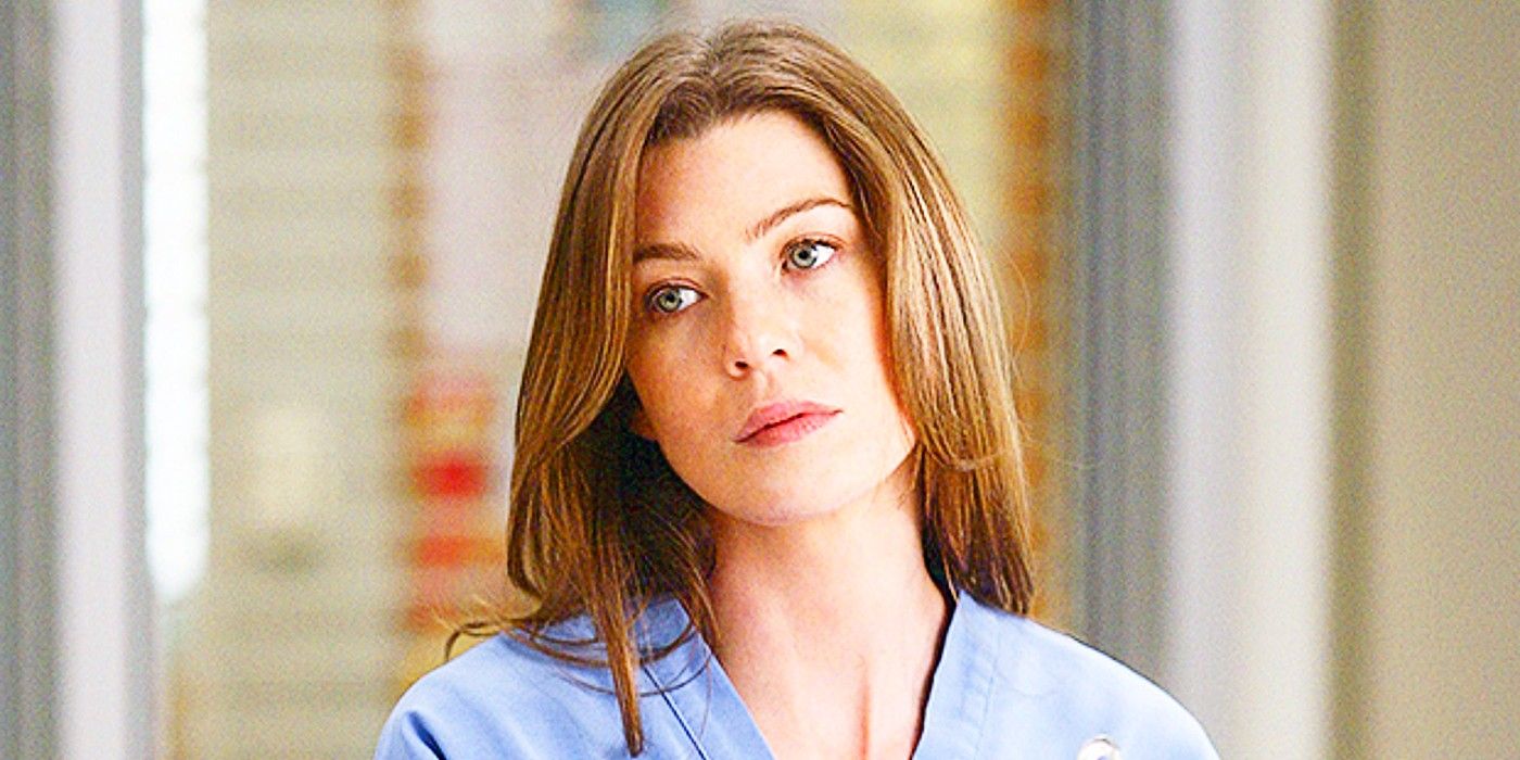 Meredith Grey standing in the hallway in Grey&rsquo;s Anatomy Season 2