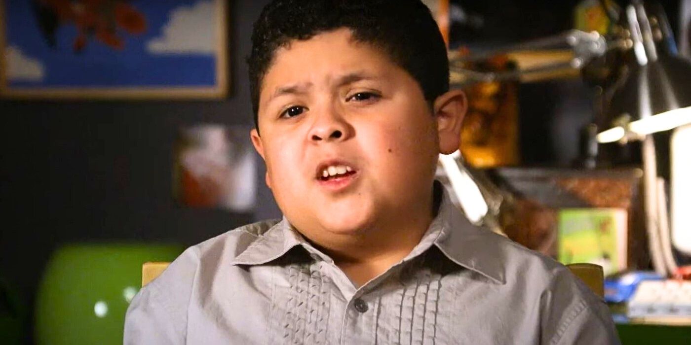 Manny, portrayed by Rico Rodriguez, delivers a monologue in Modern Family