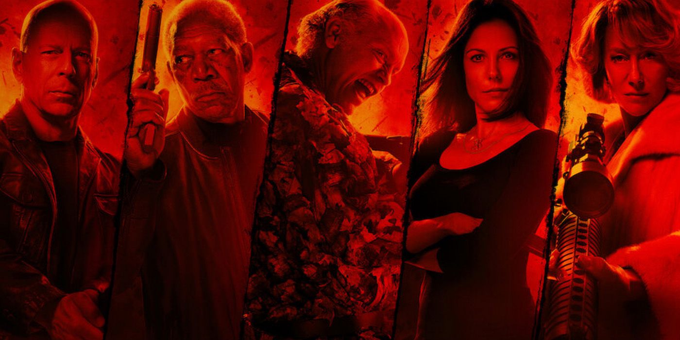 El elenco de la película Red (2010) incluye a Bruce Willis como Frank Moses, Morgan Freeman como Joe Matheson, John Malkovich como Marvin Boggs y Mary-Louise Parker como Sarah Ross, protagonizada por Helen Mirren como Vicki Winslow.