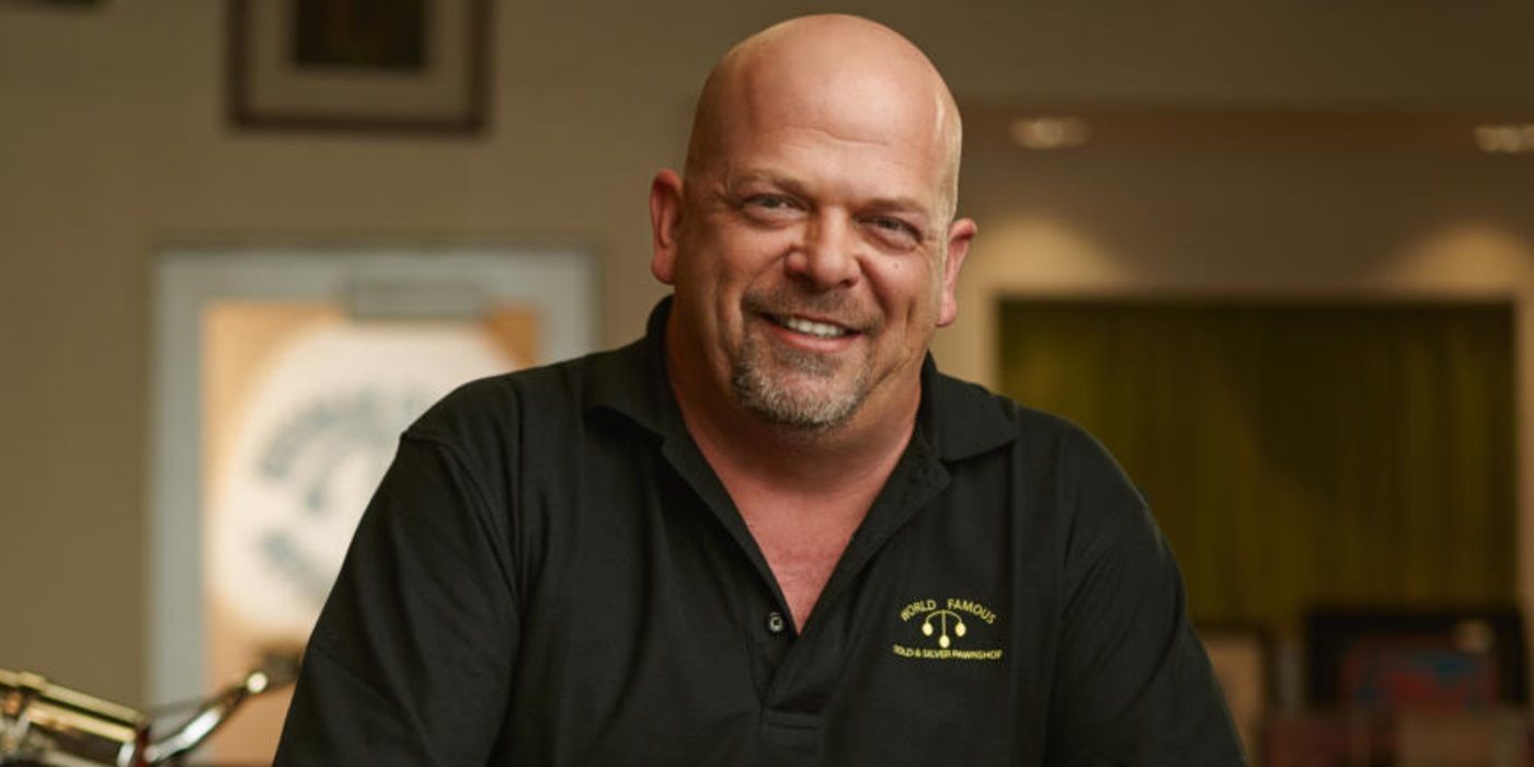 Rick Harrison smiles for his profile photo for Pawn Stars