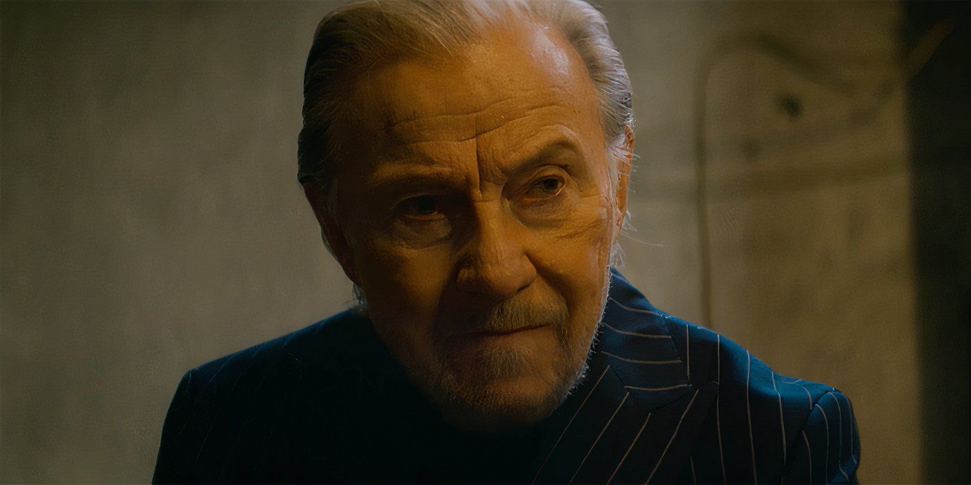 Harvey Keitel looking intently in Paradox Effect