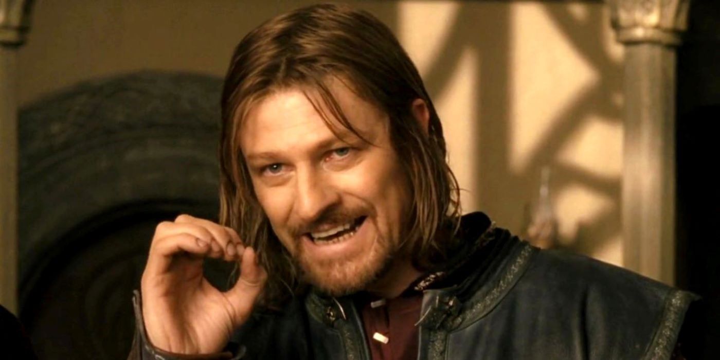 Sean Bean as Boromir in Lord of The Rings