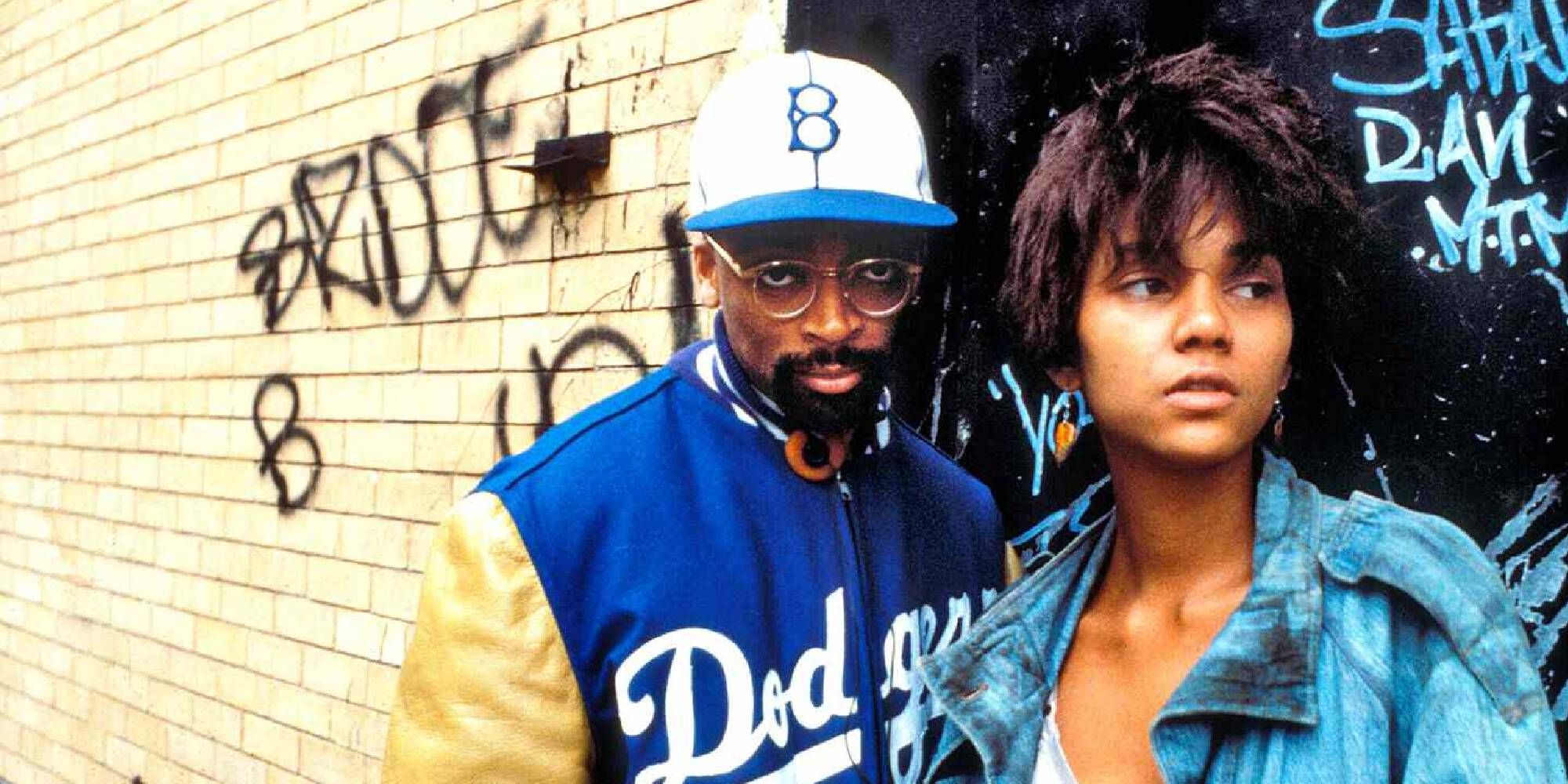 Spike Lee como Cyrus y Halle Berry como Vivian en Jungle Fever