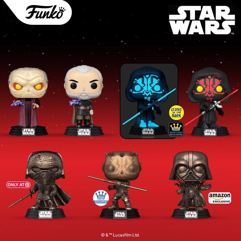 Star Wars Anakin Skywalker (Dark Side) Exclusive Funko Pop offers