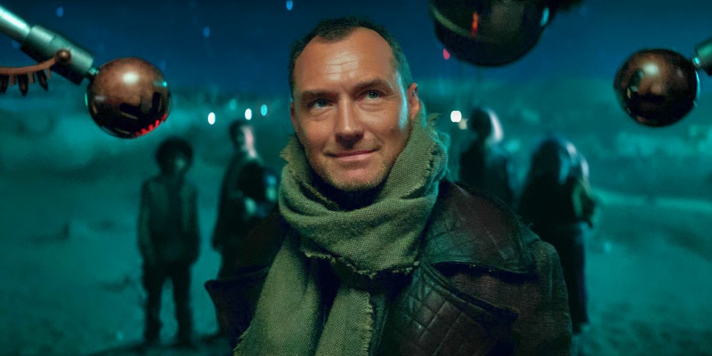 Jude Law en Star Wars: La tripulación esquelética