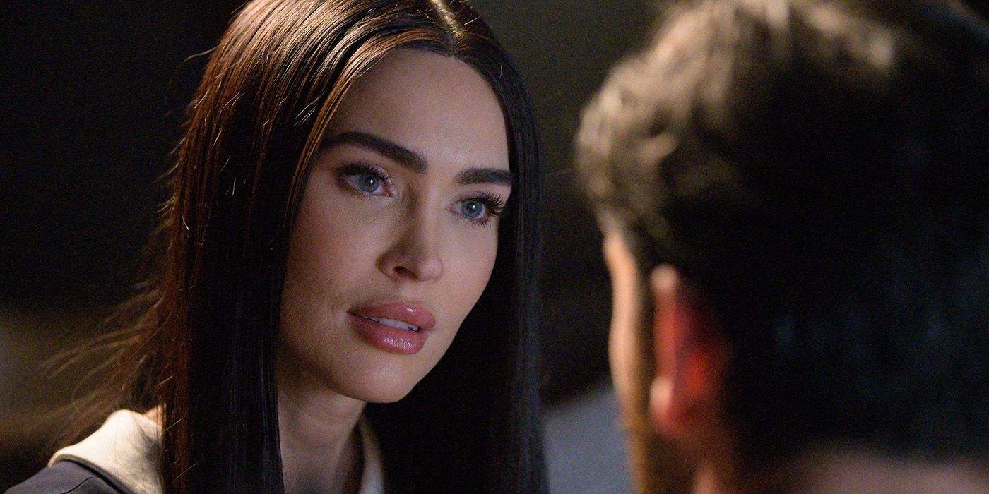 Megan Fox as an android woman in Subservience