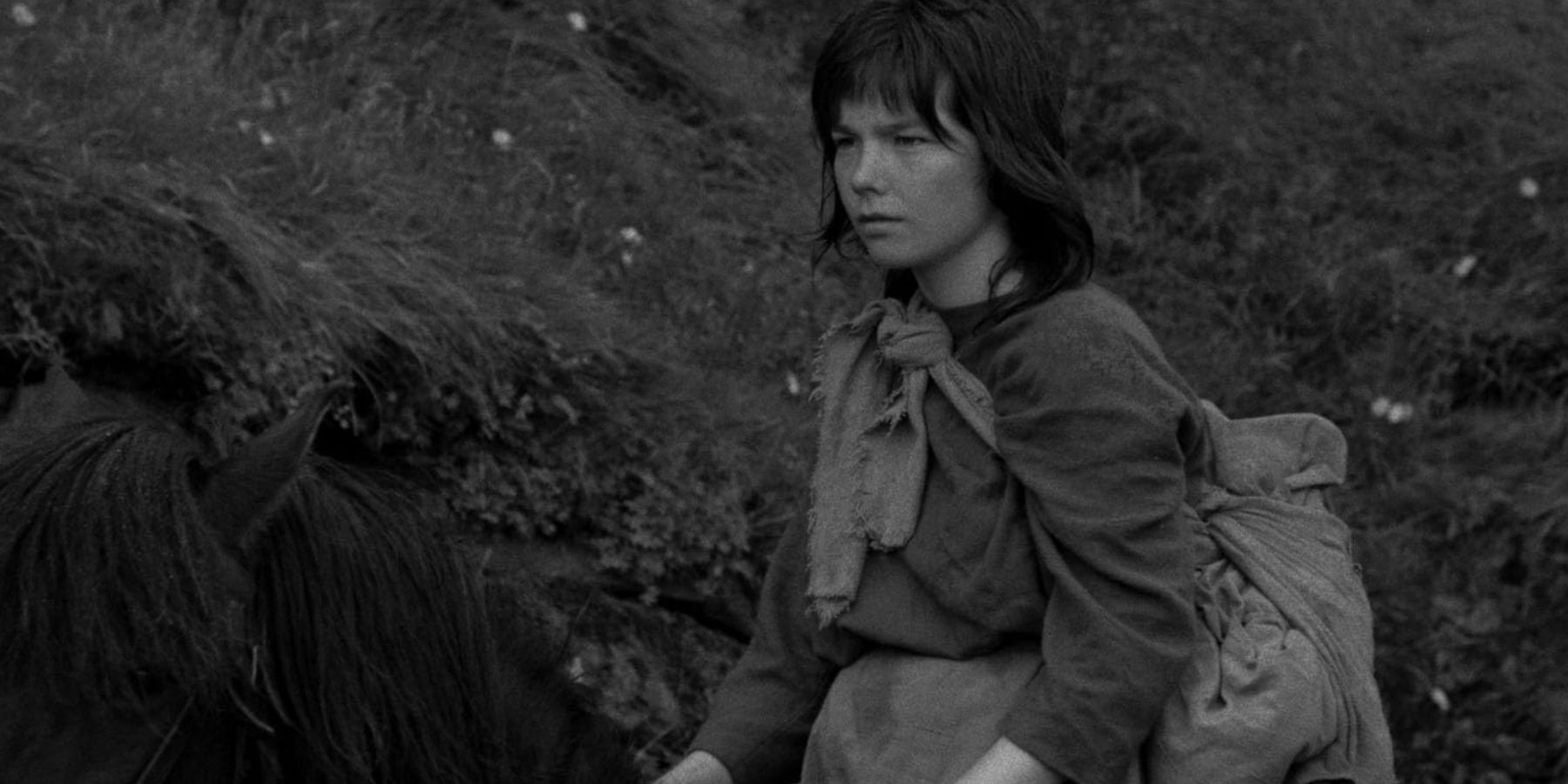 Margit (Björk) rides a horse in The Juniper Tree