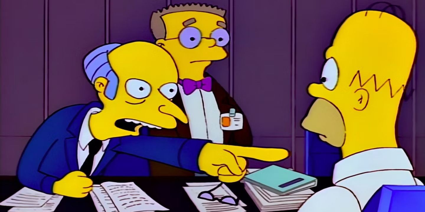 mr-burns-sitting-at-his-desk-and-pointing-at-homer-as-smithers-stands-behind-him