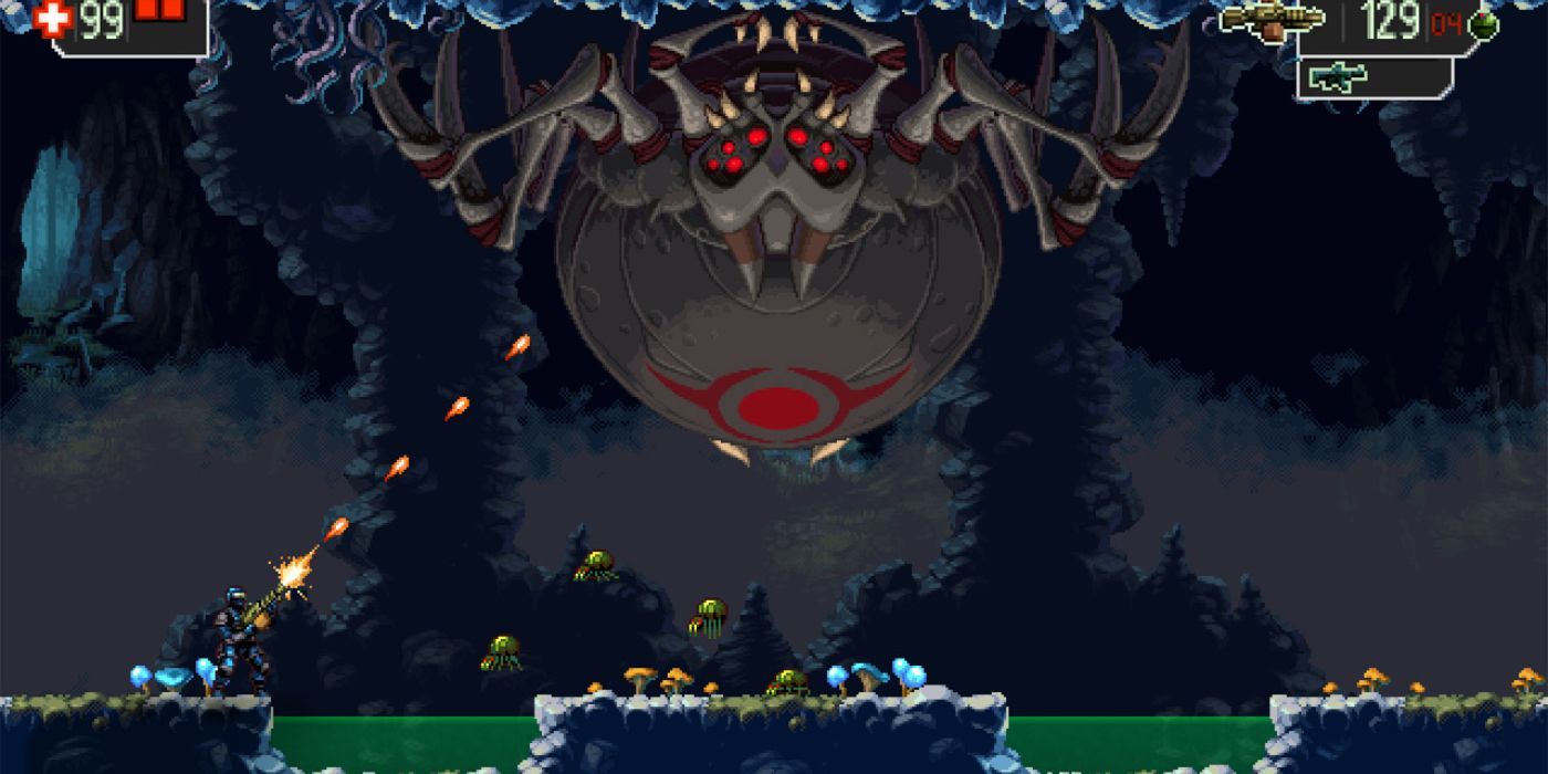 A boss fight in 'The Mummy Demastered'